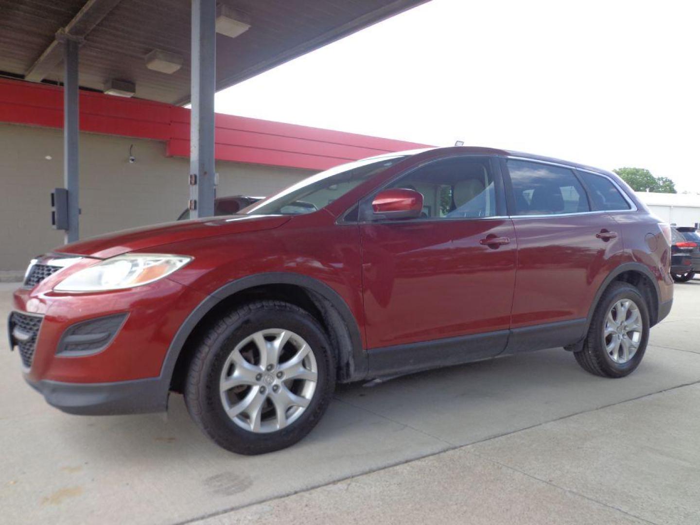 2012 MAROON MAZDA CX-9 (JM3TB3CA6C0) with an 3.7L engine, Automatic transmission, located at 6610 L St., Omaha, NE, 68117, (402) 731-7800, 41.212872, -96.014702 - Photo#0