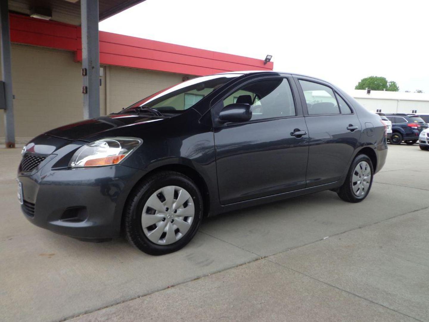 2010 GRAY TOYOTA YARIS (JTDBT4K38A1) with an 1.5L engine, Automatic transmission, located at 6610 L St., Omaha, NE, 68117, (402) 731-7800, 41.212872, -96.014702 - 2-OWNER CLEAN CARFAX LOW MILES WITH NEW TIRES! *****We have found that most customers do the majority of their shopping online before visiting a dealership. For this reason we feel it necessary to have a competitive price on our used vehicles right up front. We spend time researching the region - Photo#0