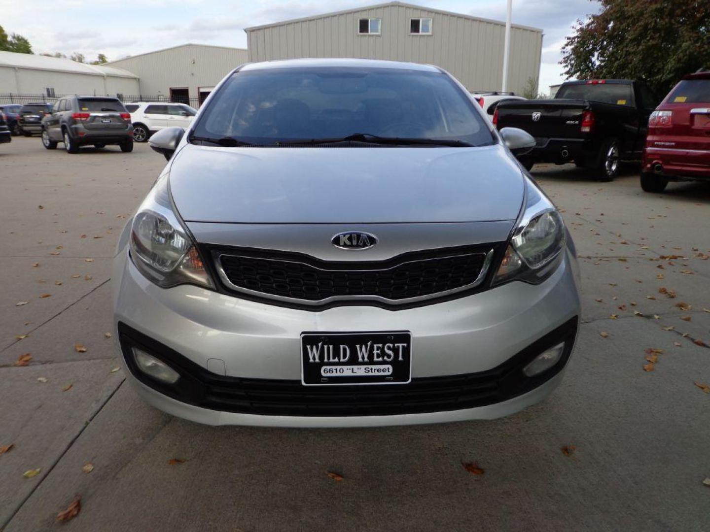 2013 SILVER KIA RIO SX (KNADN4A3XD6) with an 1.6L engine, Automatic transmission, located at 6610 L St., Omaha, NE, 68117, (402) 731-7800, 41.212872, -96.014702 - 2-OWNER CLEAN CARFAX LOW MILEAGE LOADED WITH HEATED LEATHER, NAV, BACKUP CAM, SUNROOF AND NEWER TIRES! *****We have found that most customers do the majority of their shopping online before visiting a dealership. For this reason we feel it necessary to have a competitive price on our used veh - Photo#1