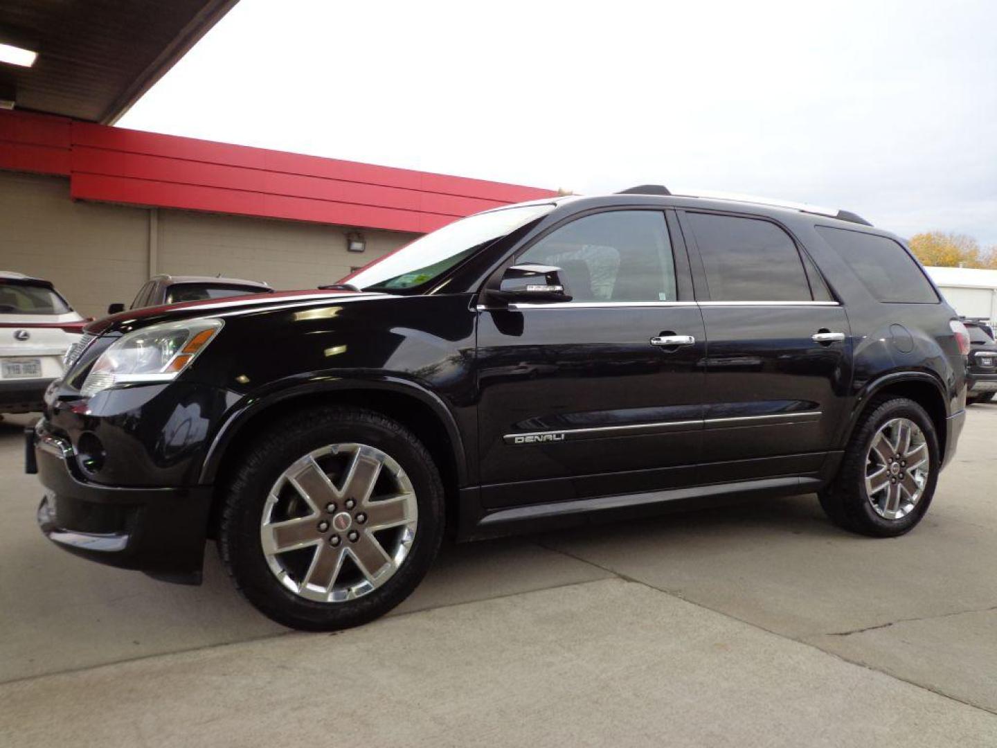 2012 BLACK GMC ACADIA DENALI (1GKKVTEDXCJ) with an 3.6L engine, Automatic transmission, located at 6610 L St., Omaha, NE, 68117, (402) 731-7800, 41.212872, -96.014702 - 1-OWNER CLEAN CARFAX LOW MILEAGE LOEADED WITH OPTIONS AND NEWER TIRES! *****We have found that most customers do the majority of their shopping online before visiting a dealership. For this reason we feel it necessary to have a competitive price on our used vehicles right up front. We spend t - Photo#0