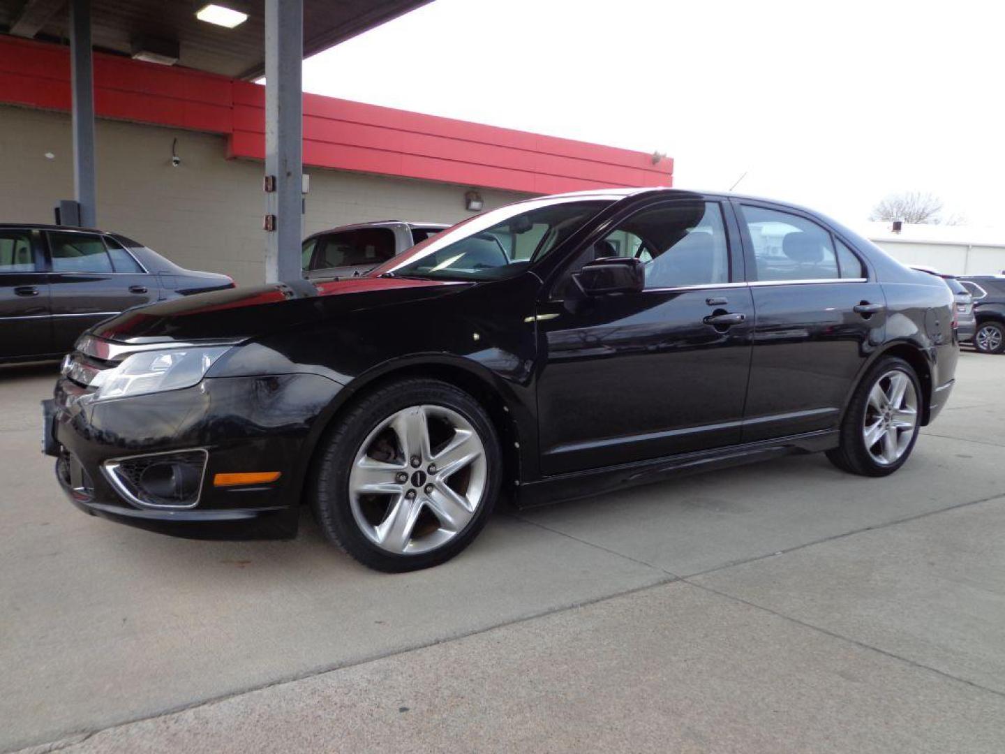 2011 BLACK FORD FUSION SPORT (3FAHP0KC0BR) with an 3.5L engine, Automatic transmission, located at 6610 L St., Omaha, NE, 68117, (402) 731-7800, 41.212872, -96.014702 - 2-OWNER CLEAN CARFAX LOW MILEAGE SPORT PACKAGE WITH HEATED LEATHER, SUNROOF, SONY AUDIO, SYNC, NEWER TIRES AND MUCH MORE! *****We have found that most customers do the majority of their shopping online before visiting a dealership. For this reason we feel it necessary to have a competitive - Photo#1