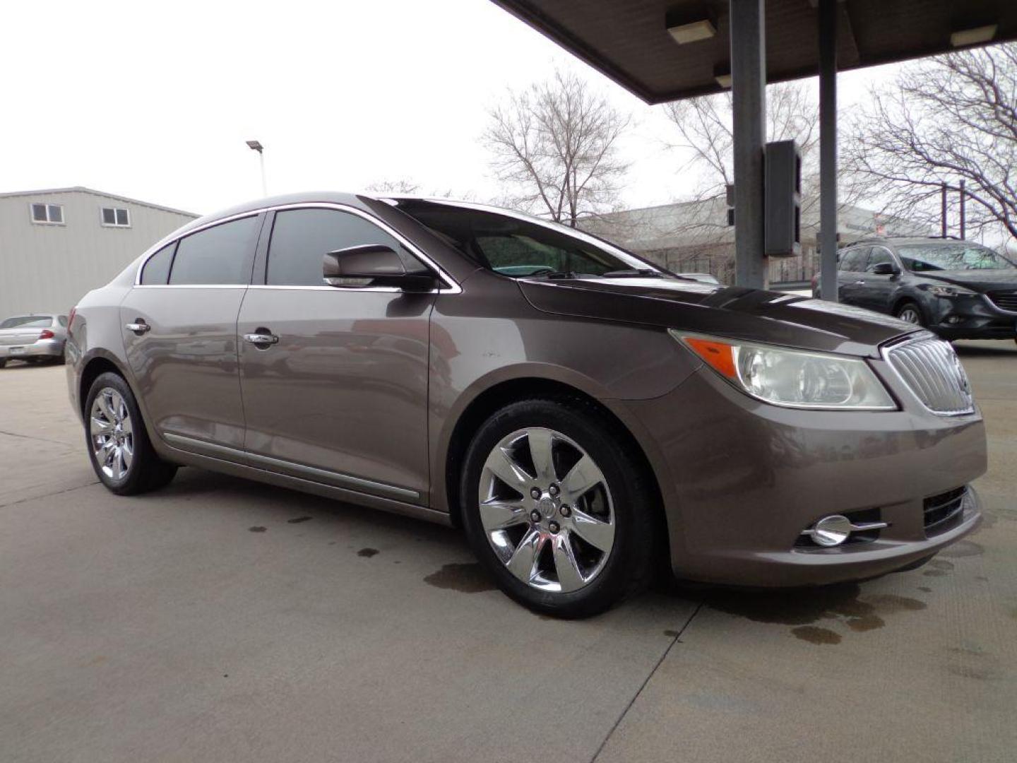 2012 TAN BUICK LACROSSE PREMIUM 111 (1G4GH5E38CF) with an 3.6L engine, Automatic transmission, located at 6610 L St., Omaha, NE, 68117, (402) 731-7800, 41.212872, -96.014702 - Photo#2