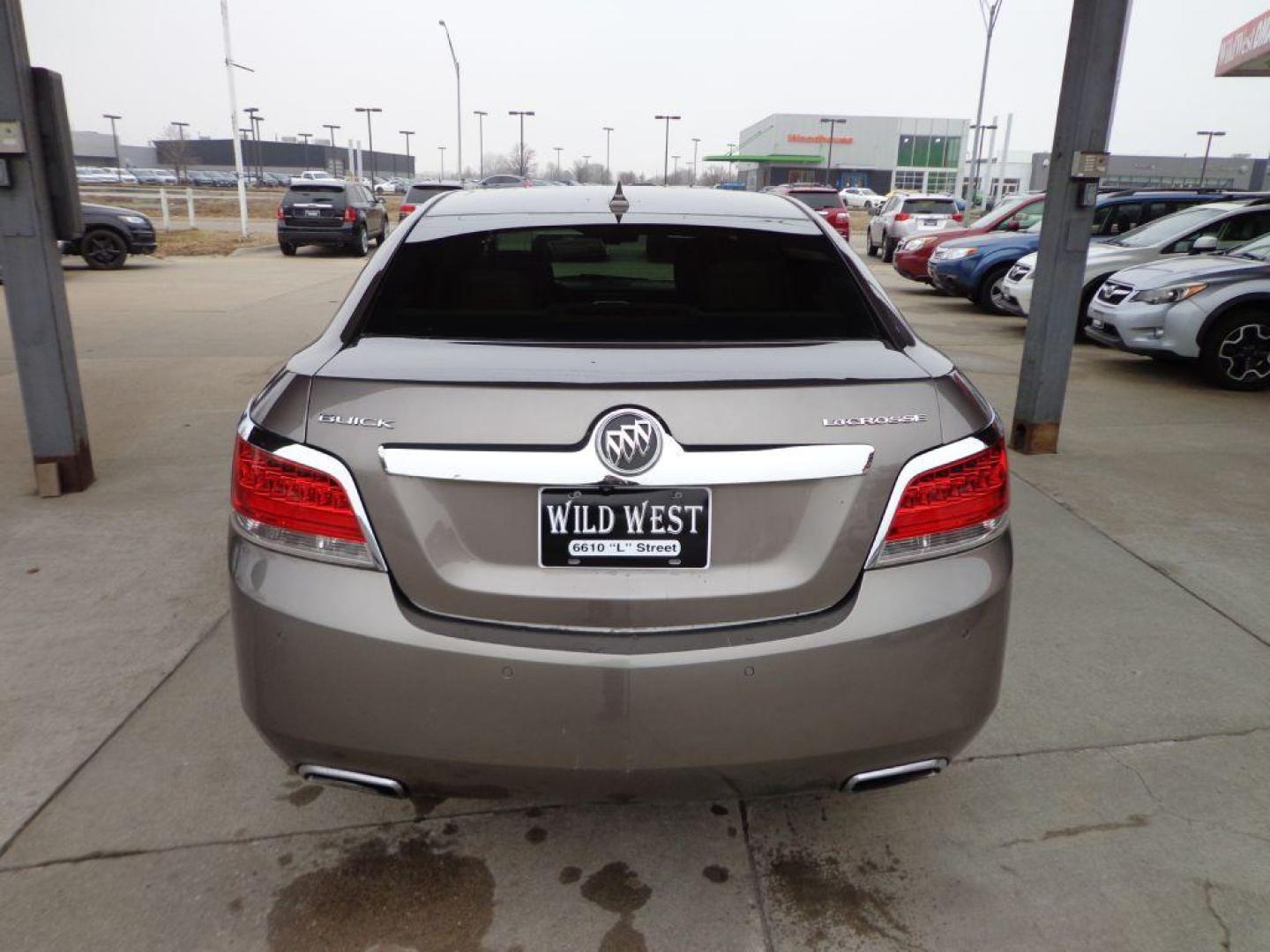 2012 TAN BUICK LACROSSE PREMIUM 111 (1G4GH5E38CF) with an 3.6L engine, Automatic transmission, located at 6610 L St., Omaha, NE, 68117, (402) 731-7800, 41.212872, -96.014702 - Photo#4