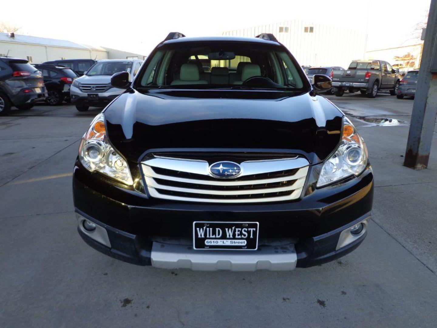 2010 BLACK SUBARU OUTBACK 3.6R LIMITED (4S4BRDKCXA2) with an 3.6L engine, Continuously Variable transmission, located at 6610 L St., Omaha, NE, 68117, (402) 731-7800, 41.212872, -96.014702 - Photo#1