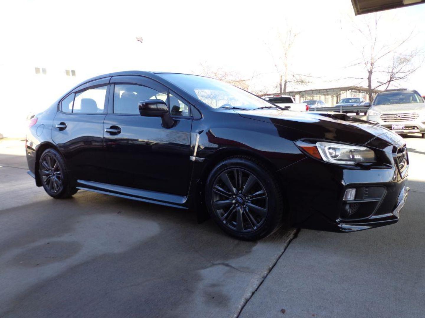 2015 BLACK SUBARU WRX LIMITED (JF1VA1G64F9) with an 2.0L engine, Manual transmission, located at 6610 L St., Omaha, NE, 68117, (402) 731-7800, 41.212872, -96.014702 - Photo#2