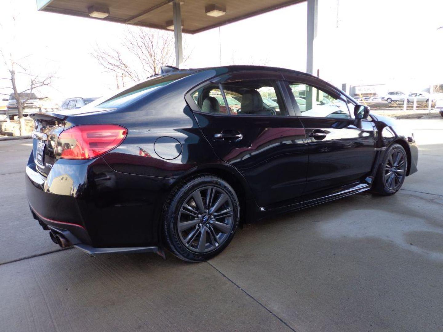 2015 BLACK SUBARU WRX LIMITED (JF1VA1G64F9) with an 2.0L engine, Manual transmission, located at 6610 L St., Omaha, NE, 68117, (402) 731-7800, 41.212872, -96.014702 - Photo#3