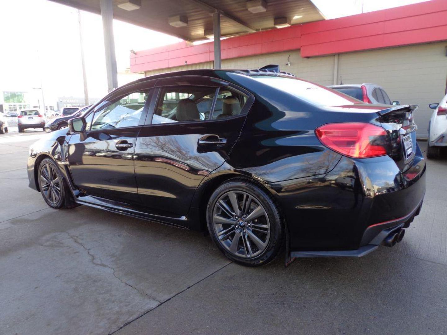 2015 BLACK SUBARU WRX LIMITED (JF1VA1G64F9) with an 2.0L engine, Manual transmission, located at 6610 L St., Omaha, NE, 68117, (402) 731-7800, 41.212872, -96.014702 - Photo#5