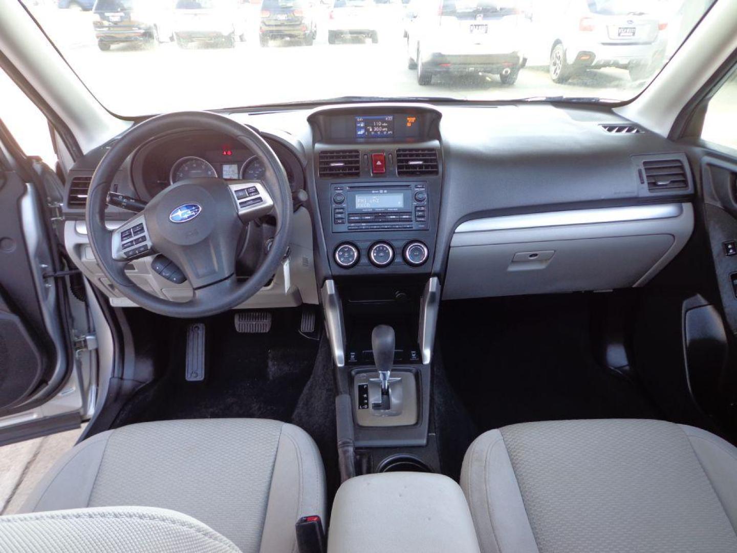 2014 SILVER SUBARU FORESTER 2.5I PREMIUM (JF2SJAEC1EH) with an 2.5L engine, Continuously Variable transmission, located at 6610 L St., Omaha, NE, 68117, (402) 731-7800, 41.212872, -96.014702 - 2-OWNER CLEAN CARFAX LOW MILEAGE WITH PANORAMIC ROOF, HEATED SEATS, BACKUP CAM AND NEWER TIRES! *****We have found that most customers do the majority of their shopping online before visiting a dealership. For this reason we feel it necessary to have a competitive price on our used vehicles rig - Photo#21