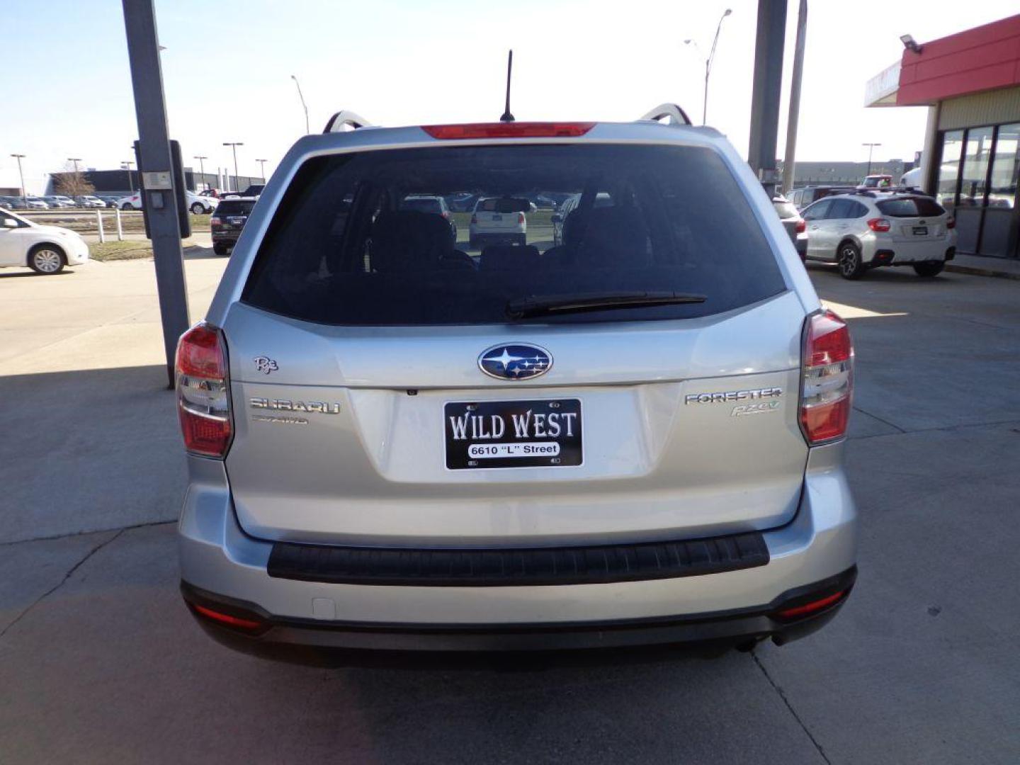 2014 SILVER SUBARU FORESTER 2.5I PREMIUM (JF2SJAEC1EH) with an 2.5L engine, Continuously Variable transmission, located at 6610 L St., Omaha, NE, 68117, (402) 731-7800, 41.212872, -96.014702 - 2-OWNER CLEAN CARFAX LOW MILEAGE WITH PANORAMIC ROOF, HEATED SEATS, BACKUP CAM AND NEWER TIRES! *****We have found that most customers do the majority of their shopping online before visiting a dealership. For this reason we feel it necessary to have a competitive price on our used vehicles rig - Photo#4