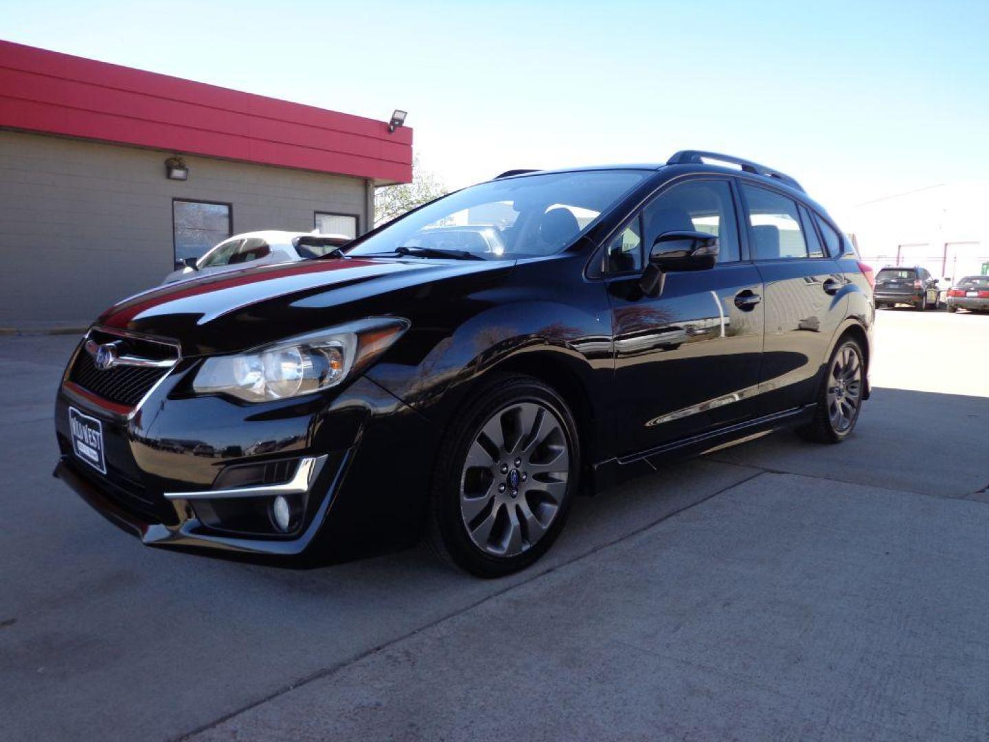 2015 BLACK SUBARU IMPREZA SPORT (JF1GPAT61FH) with an 2.0L engine, Continuously Variable transmission, located at 6610 L St., Omaha, NE, 68117, (402) 731-7800, 41.212872, -96.014702 - 1-OWNER CLEAN CARFAX LOW MILEAGE WITH HEATED SEATS, SUNROOF AND NEWER TIRES! *****We have found that most customers do the majority of their shopping online before visiting a dealership. For this reason we feel it necessary to have a competitive price on our used vehicles right up front. We spe - Photo#0