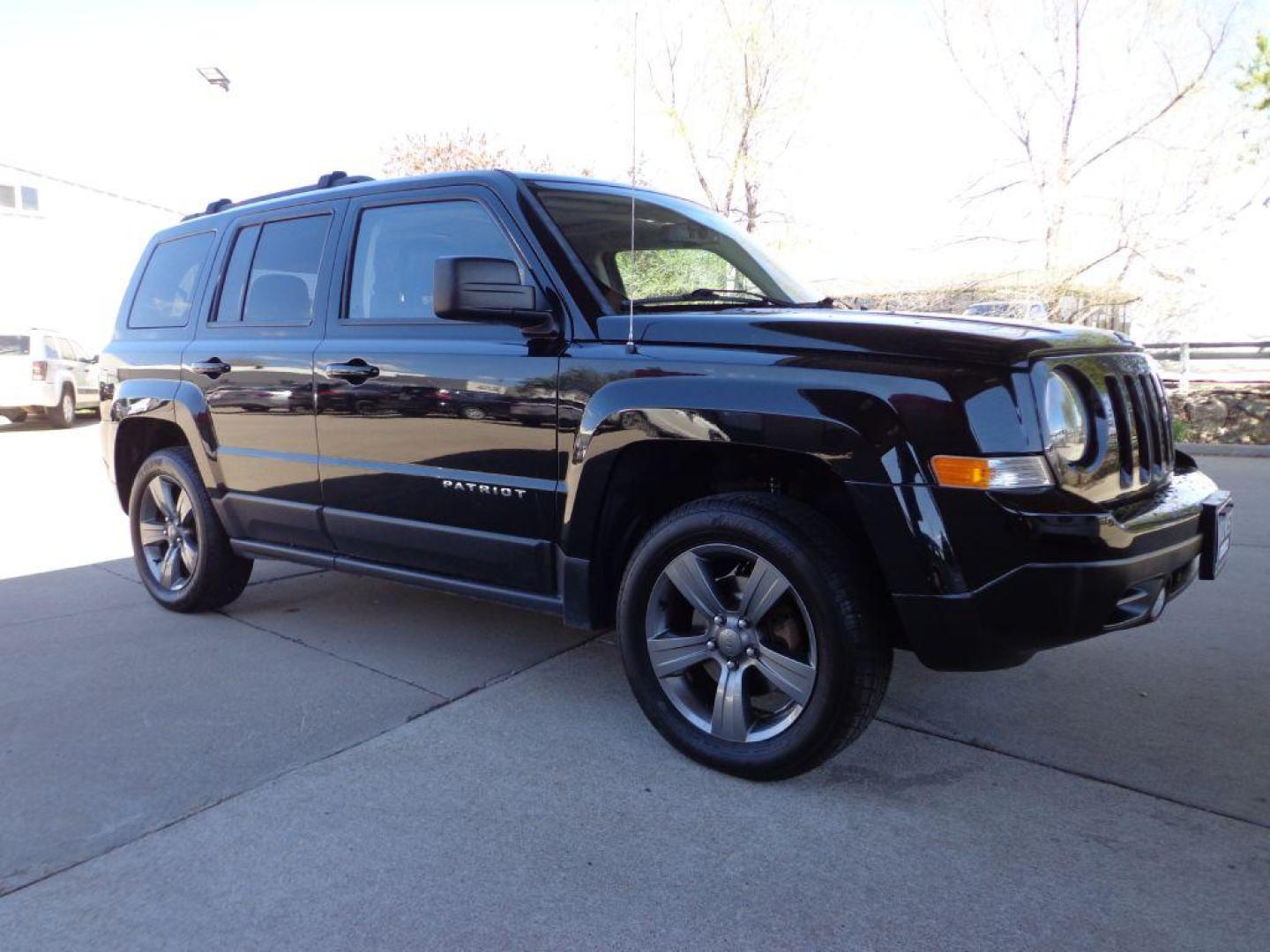 2015 BLACK JEEP PATRIOT LATITUDE (1C4NJRFB0FD) with an 2.4L engine, Continuously Variable transmission, located at 6610 L St., Omaha, NE, 68117, (402) 731-7800, 41.212872, -96.014702 - 2-OWNER, CLEAN CARFAX WITH HIGH ALTITUDE PACKAGE, HEATED LEATHER, SUNROOF AND MUCH MORE! *****We have found that most customers do the majority of their shopping online before visiting a dealership. For this reason we feel it necessary to have a competitive price on our used vehicles right u - Photo#2