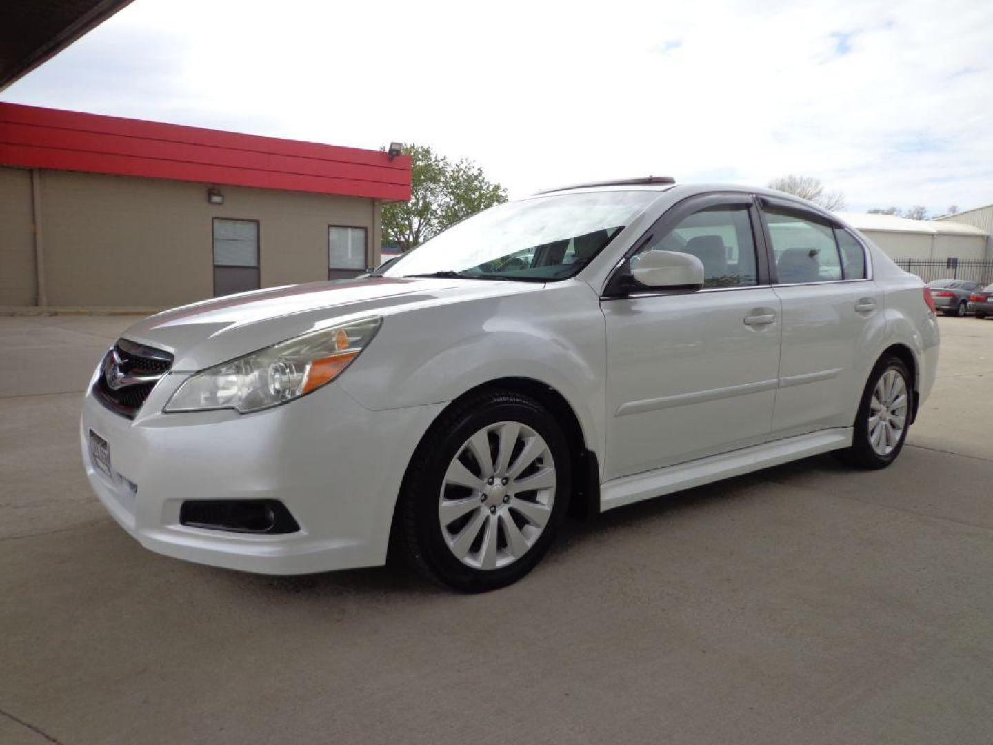 2011 WHITE SUBARU LEGACY 3.6R LIMITED (4S3BMDL68B2) with an 3.6L engine, Automatic transmission, located at 6610 L St., Omaha, NE, 68117, (402) 731-7800, 41.212872, -96.014702 - 1-OWNER CLEAN CARFAX LOW MILEAGE LOADED WITH HEATED LEATHER, SUNROOF, NAV, BACKUP CAM, PREMIUM AUDIO AND NEWER TIRES! *****We have found that most customers do the majority of their shopping online before visiting a dealership. For this reason we feel it necessary to have a competitive price o - Photo#0