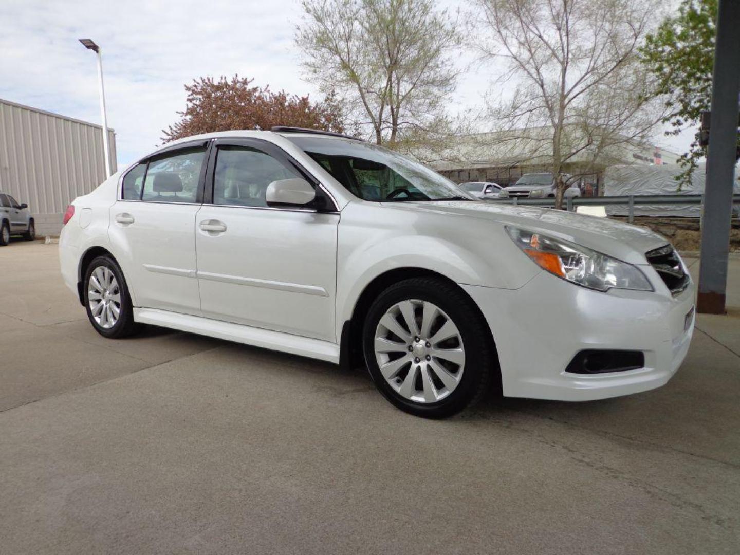 2011 WHITE SUBARU LEGACY 3.6R LIMITED (4S3BMDL68B2) with an 3.6L engine, Automatic transmission, located at 6610 L St., Omaha, NE, 68117, (402) 731-7800, 41.212872, -96.014702 - 1-OWNER CLEAN CARFAX LOW MILEAGE LOADED WITH HEATED LEATHER, SUNROOF, NAV, BACKUP CAM, PREMIUM AUDIO AND NEWER TIRES! *****We have found that most customers do the majority of their shopping online before visiting a dealership. For this reason we feel it necessary to have a competitive price o - Photo#2