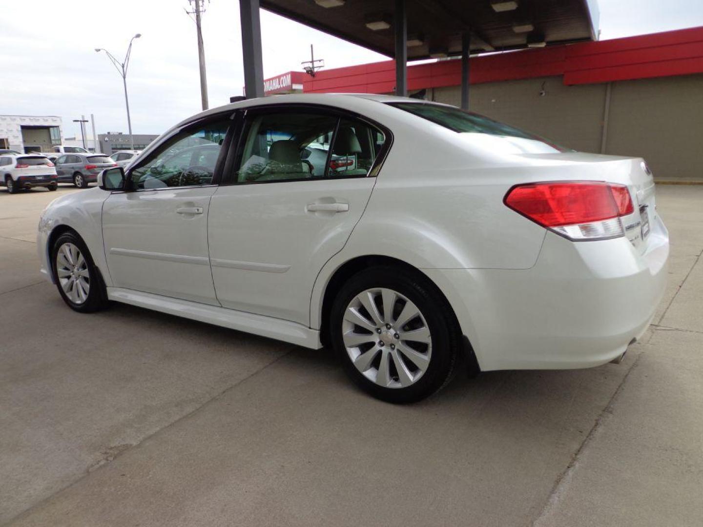 2011 WHITE SUBARU LEGACY 3.6R LIMITED (4S3BMDL68B2) with an 3.6L engine, Automatic transmission, located at 6610 L St., Omaha, NE, 68117, (402) 731-7800, 41.212872, -96.014702 - 1-OWNER CLEAN CARFAX LOW MILEAGE LOADED WITH HEATED LEATHER, SUNROOF, NAV, BACKUP CAM, PREMIUM AUDIO AND NEWER TIRES! *****We have found that most customers do the majority of their shopping online before visiting a dealership. For this reason we feel it necessary to have a competitive price o - Photo#5