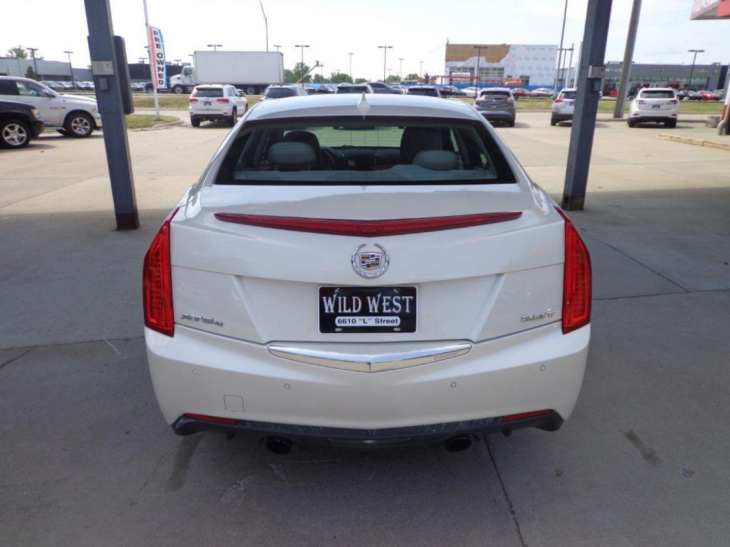 2013 WHITE CADILLAC ATS PREMIUM (1G6AL5SX3D0) with an 2.0L engine, Automatic transmission, located at 6610 L St., Omaha, NE, 68117, (402) 731-7800, 41.212872, -96.014702 - SHARP 2-OWNER CLEAN CARFAX LOW MILEAGE PREMIUM PACKAGE LOADED WITH OPTIONS AND NEWER TIRES! *****We have found that most customers do the majority of their shopping online before visiting a dealership. For this reason we feel it necessary to have a competitive price on our used vehicles righ - Photo#4