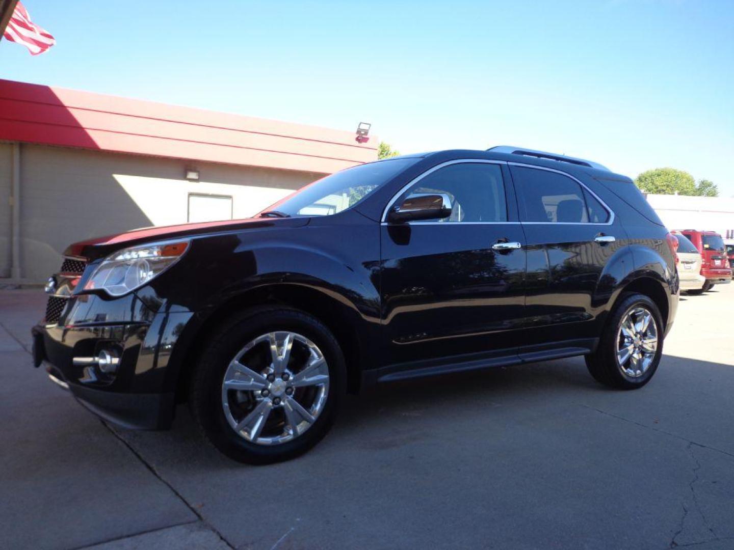 2015 BLACK CHEVROLET EQUINOX LTZ (2GNFLHE30F6) with an 3.6L engine, Automatic transmission, located at 6610 L St., Omaha, NE, 68117, (402) 731-7800, 41.212872, -96.014702 - Photo#0