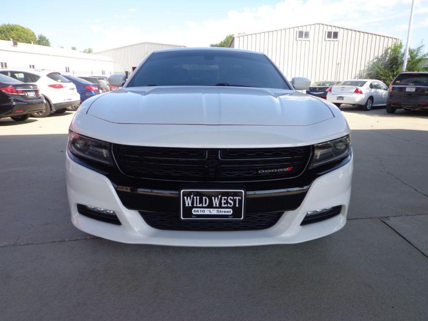 2016 WHITE DODGE CHARGER SXT (2C3CDXJG6GH) with an 3.6L engine, Automatic transmission, located at 6610 L St., Omaha, NE, 68117, (402) 731-7800, 41.212872, -96.014702 - 2-OWNER, CLEAN CARFAX, LOW MILEAGE, SXT PLUS AWD PACKAGE LOADED WITH OPTIONS AND NEWER TIRES! *****We have found that most customers do the majority of their shopping online before visiting a dealership. For this reason we feel it necessary to have a competitive price on our used vehicles right - Photo#1