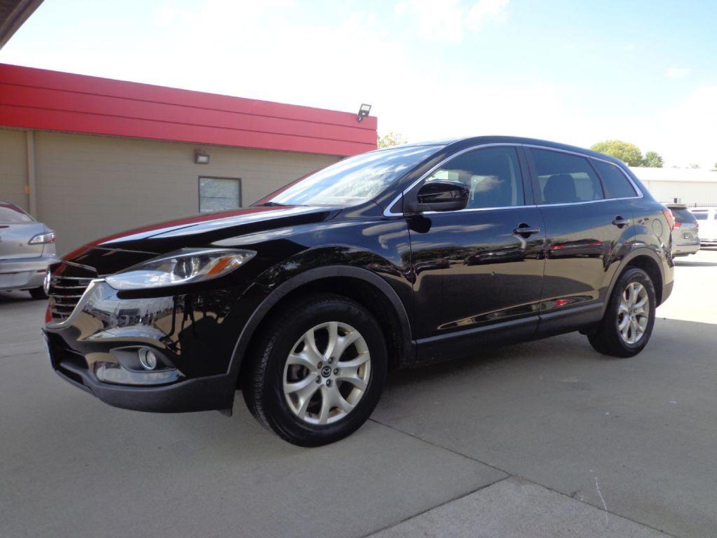 2013 BLACK MAZDA CX-9 TOURING (JM3TB3CVXD0) with an 3.7L engine, Automatic transmission, located at 6610 L St., Omaha, NE, 68117, (402) 731-7800, 41.212872, -96.014702 - 1-OWNER CLEAN CARFAX LOW MILEAGE LOADED WITH NAV, BACKUP CAM, SUNROOF, 3RD ROW, HEATED LEATHER, BOSE AUDIO, BSM AND NEWER TIRES! *****We have found that most customers do the majority of their shopping online before visiting a dealership. For this reason we feel it necessary to have a competi - Photo#0