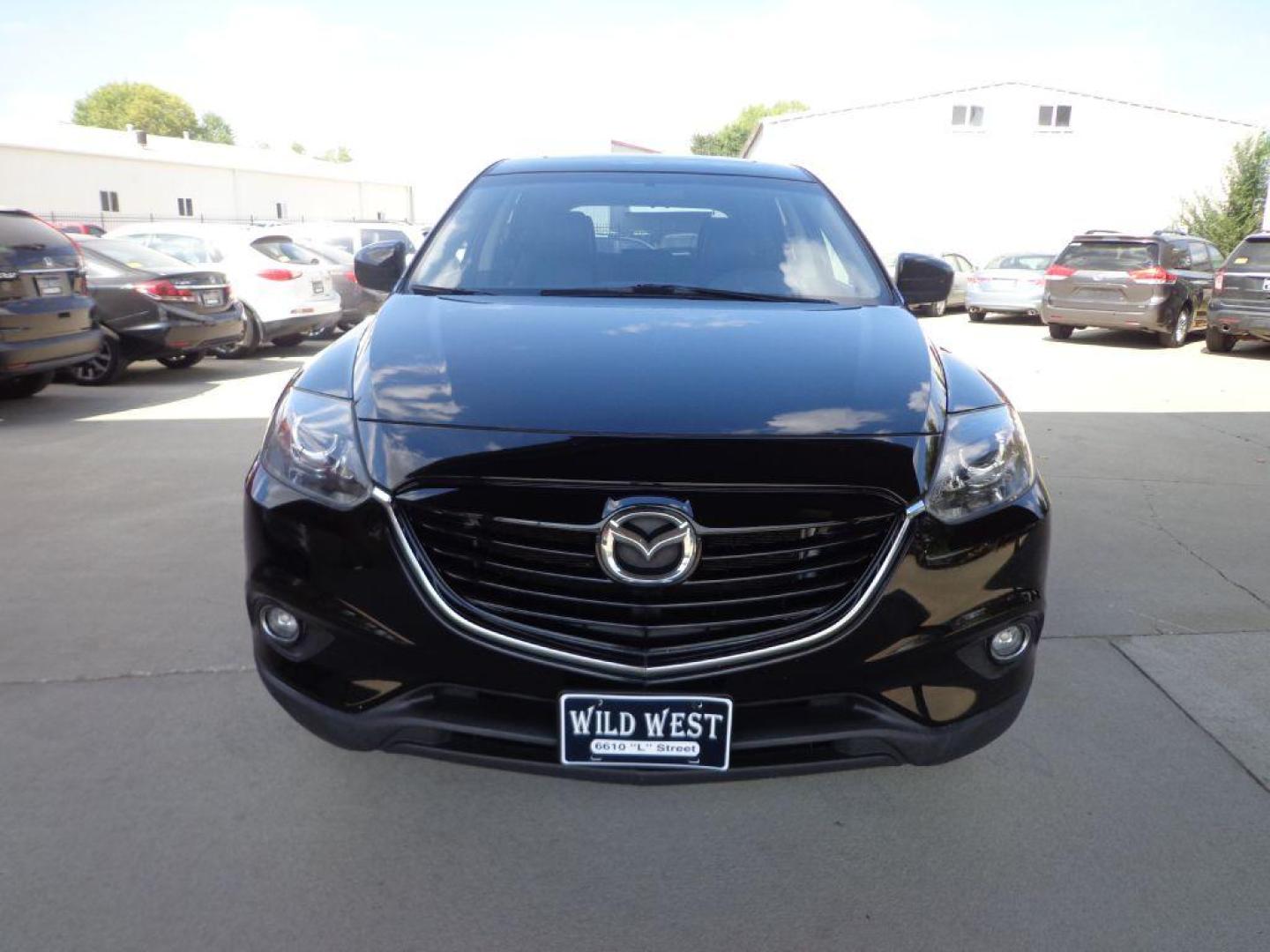 2013 BLACK MAZDA CX-9 TOURING (JM3TB3CVXD0) with an 3.7L engine, Automatic transmission, located at 6610 L St., Omaha, NE, 68117, (402) 731-7800, 41.212872, -96.014702 - 1-OWNER CLEAN CARFAX LOW MILEAGE LOADED WITH NAV, BACKUP CAM, SUNROOF, 3RD ROW, HEATED LEATHER, BOSE AUDIO, BSM AND NEWER TIRES! *****We have found that most customers do the majority of their shopping online before visiting a dealership. For this reason we feel it necessary to have a competi - Photo#1