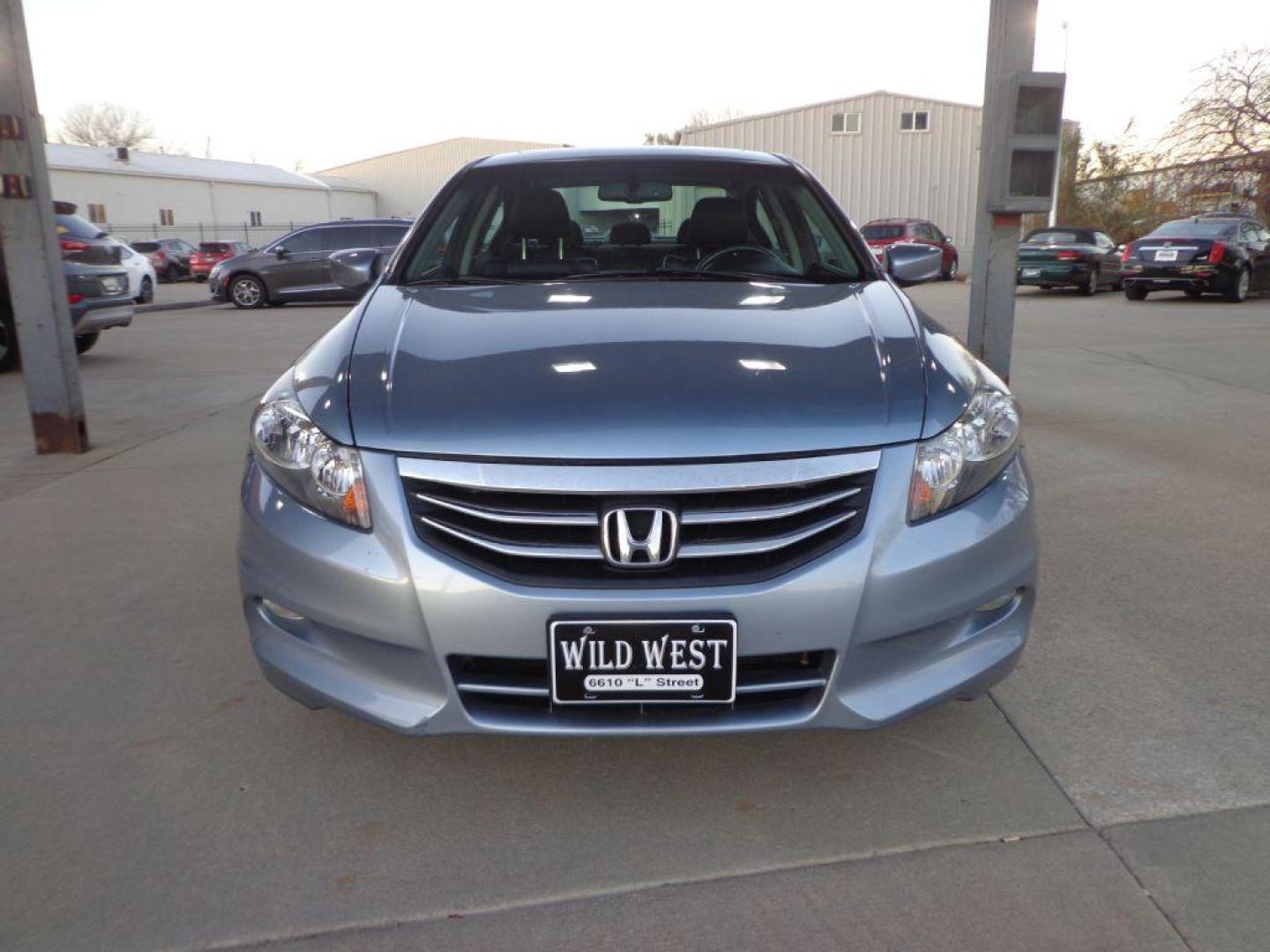 2011 BLUE HONDA ACCORD EXL (1HGCP3F86BA) with an 3.5L engine, Automatic transmission, located at 6610 L St., Omaha, NE, 68117, (402) 731-7800, 41.212872, -96.014702 - 2-OWNER, CLEAN CARFAX, LOW MILEAGE, HEATED LEATHER, SUNROOF, NAV, BACKUP CAM AND NEWER TIRES! *****We have found that most customers do the majority of their shopping online before visiting a dealership. For this reason we feel it necessary to have a competitive price on our used vehicles rig - Photo#1