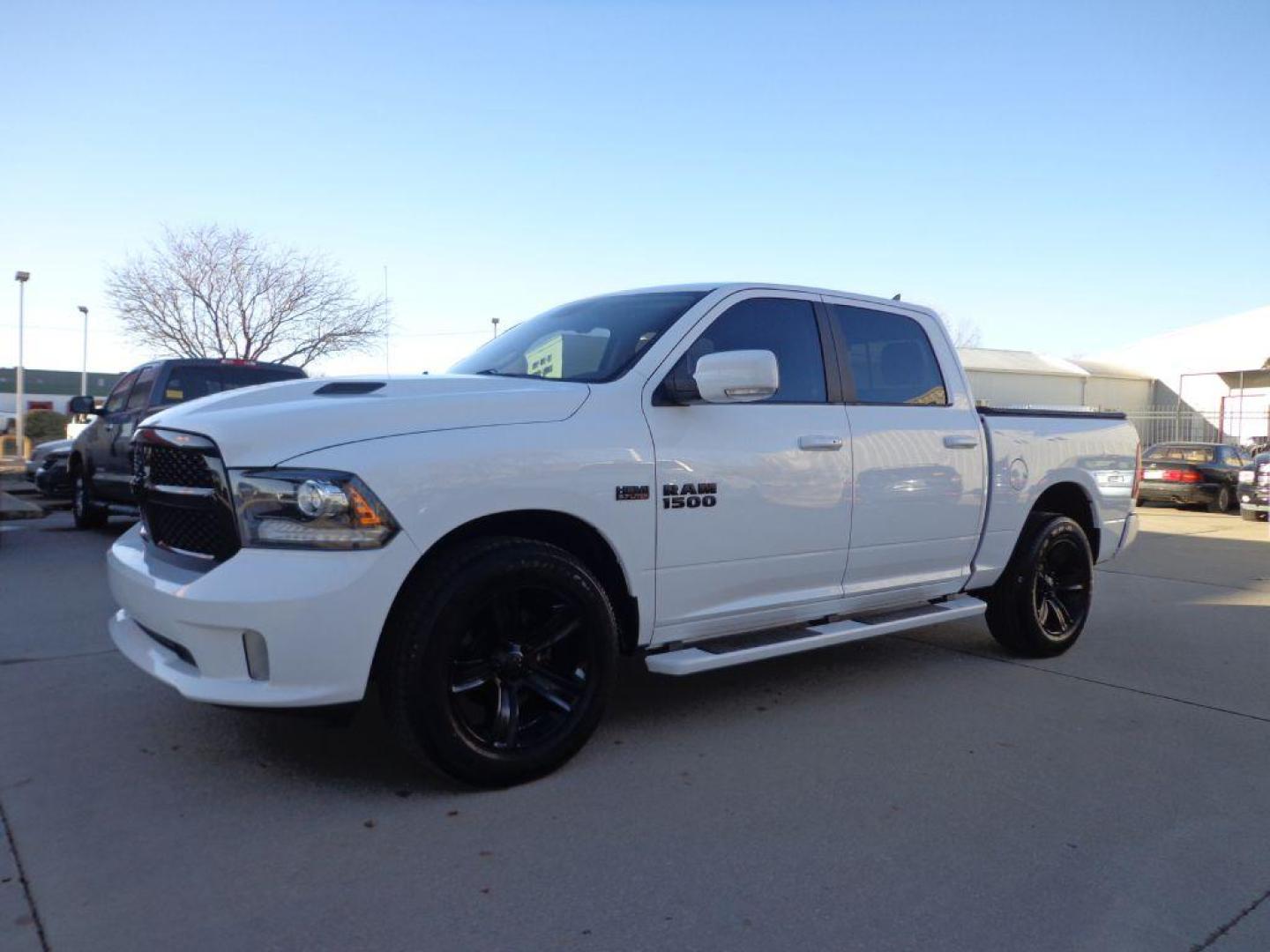 2018 WHITE RAM 1500 NIGHT EDITION (1C6RR7MT6JS) with an 5.7L engine, Automatic transmission, located at 6610 L St., Omaha, NE, 68117, (402) 731-7800, 41.212872, -96.014702 - SHARO LOW MILE RAM NIGHT EDITION LOADED WITH A CLEAN CARFAX AND NEWER TIRES! *****We have found that most customers do the majority of their shopping online before visiting a dealership. For this reason we feel it necessary to have a competitive price on our used vehicles right up front. We spe - Photo#0