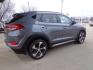 2017 GRAY HYUNDAI TUCSON LIMITED (KM8J3CA24HU) with an 1.6L engine, Automatic transmission, located at 6610 L St., Omaha, NE, 68117, (402) 731-7800, 41.212872, -96.014702 - Photo#3