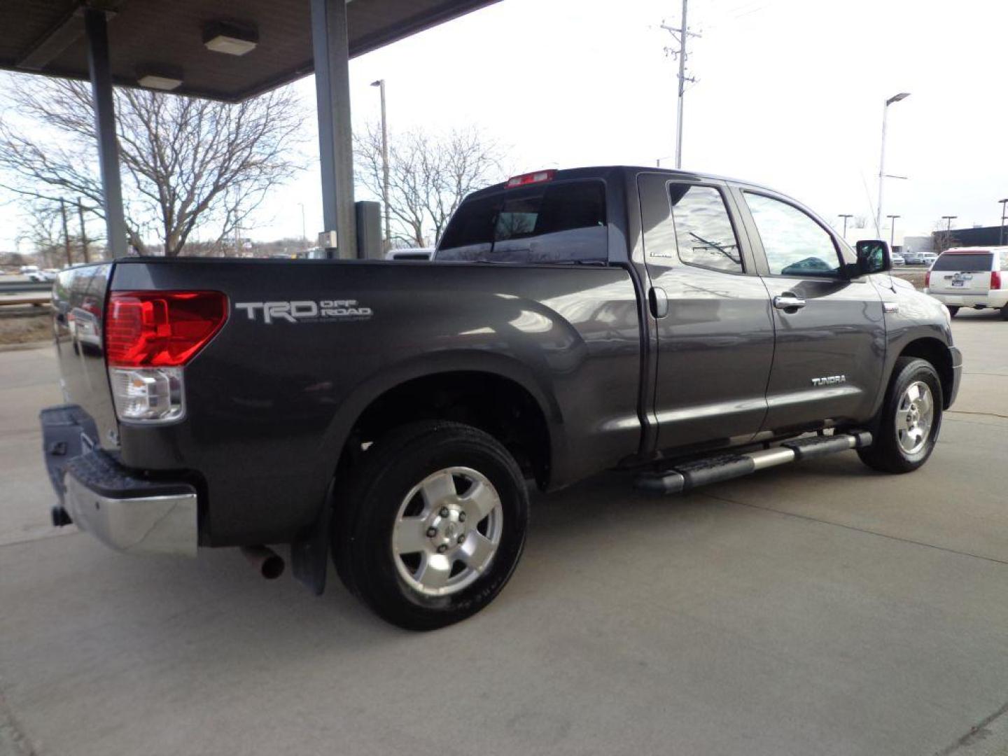 2012 GRAY TOYOTA TUNDRA DOUBLE CAB LIMITED (5TFBY5F19CX) with an 5.7L engine, Automatic transmission, located at 6610 L St., Omaha, NE, 68117, (402) 731-7800, 41.212872, -96.014702 - 2-OWNER, CLEAN CARFAX, LOW MILEAGE, RUST-FREE, HEATED LEATHER, NAV, BACKUP CAM AND NEWER TIRES! *****We have found that most customers do the majority of their shopping online before visiting a dealership. For this reason we feel it necessary to have a competitive price on our used vehicles r - Photo#3