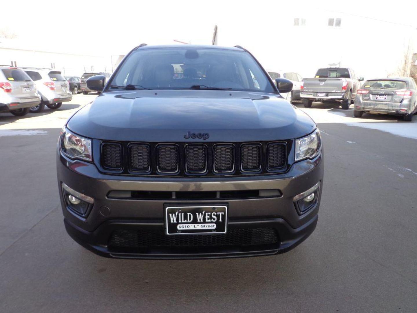 2018 BLACK JEEP COMPASS ALTITUDE (3C4NJDBB2JT) with an 2.4L engine, Automatic transmission, located at 6610 L St., Omaha, NE, 68117, (402) 731-7800, 41.212872, -96.014702 - 1-OWNER, CLEAN CARFAX, LOW MILEAGE, HEATED LEATHER/WHEEL, PANORAMIC ROOF, SPECIAL EDITION BLACKOUT PACKAGE REMOTE START, APPLE CARPLAY/ANDROID AND NEWER TIRES! *****We have found that most customers do the majority of their shopping online before visiting a dealership. For this reason we feel - Photo#1