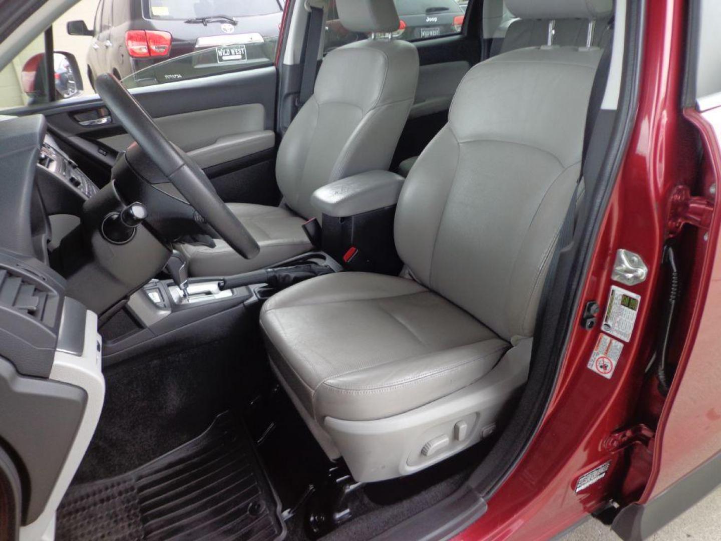 2014 RED SUBARU FORESTER 2.5I LIMITED (JF2SJAHC1EH) with an 2.5L engine, Continuously Variable transmission, located at 6610 L St., Omaha, NE, 68117, (402) 731-7800, 41.212872, -96.014702 - SHARP LIMITED MODEL WITH SUNROOF, BACKUP CAM, HEATED LEATHER AND NEWER TIRES! *****We have found that most customers do the majority of their shopping online before visiting a dealership. For this reason we feel it necessary to have a competitive price on our used vehicles right up front. W - Photo#13