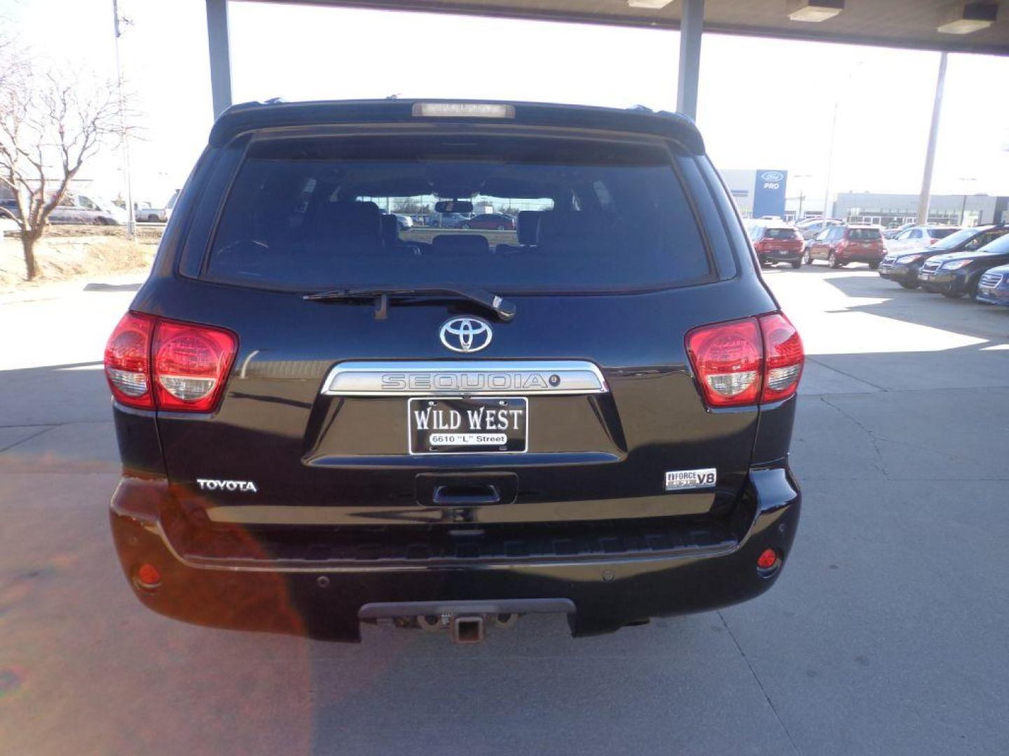 2008 BLACK TOYOTA SEQUOIA PLATINUM (5TDBY67A68S) with an 5.7L engine, Automatic transmission, located at 6610 L St., Omaha, NE, 68117, (402) 731-7800, 41.212872, -96.014702 - 2-OWNER, CLEAN CARFAX, LOADED WITH OPTIONS AND NEWER TIRES! *****We have found that most customers do the majority of their shopping online before visiting a dealership. For this reason we feel it necessary to have a competitive price on our used vehicles right up front. We spend time researc - Photo#4