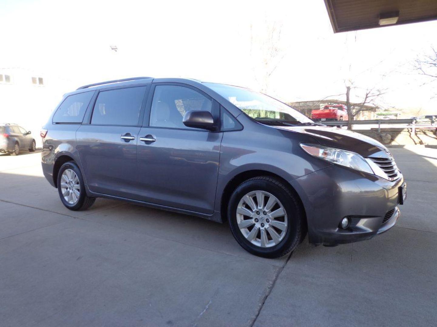 2015 GRAY TOYOTA SIENNA XLE (5TDDK3DC5FS) with an 3.5L engine, Automatic transmission, located at 6610 L St., Omaha, NE, 68117, (402) 731-7800, 41.212872, -96.014702 - 1-OWNER, CLEAN CARFAX, LOW MILEAGE, AWD, BLIND SPOT ASSIST, SUNROOF AND NEWER TIRES! *****We have found that most customers do the majority of their shopping online before visiting a dealership. For this reason we feel it necessary to have a competitive price on our used vehicles right up front - Photo#2